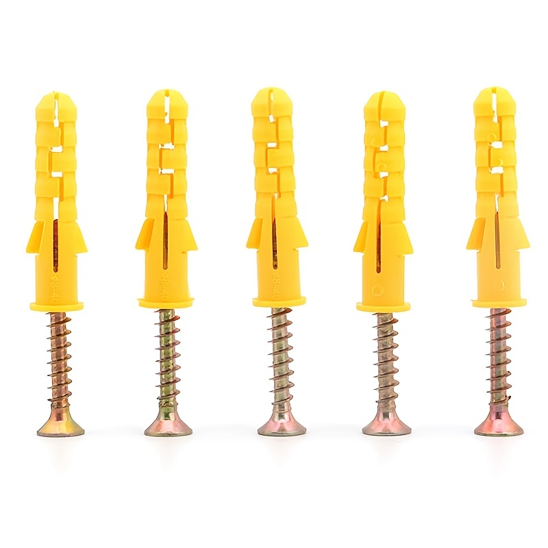 Drywall Anchor Screw - 乾式壁アンカー & ネジ詰め合わせキット 100 個 -
