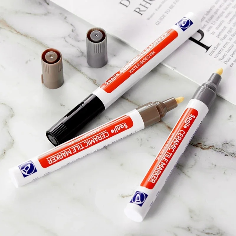 Tile Grout Repair - 1-3 個 12 色白防水タイルマーカーグラウトペン壁継ぎ目ペンタイル床浴室除染継ぎ目修復ツール