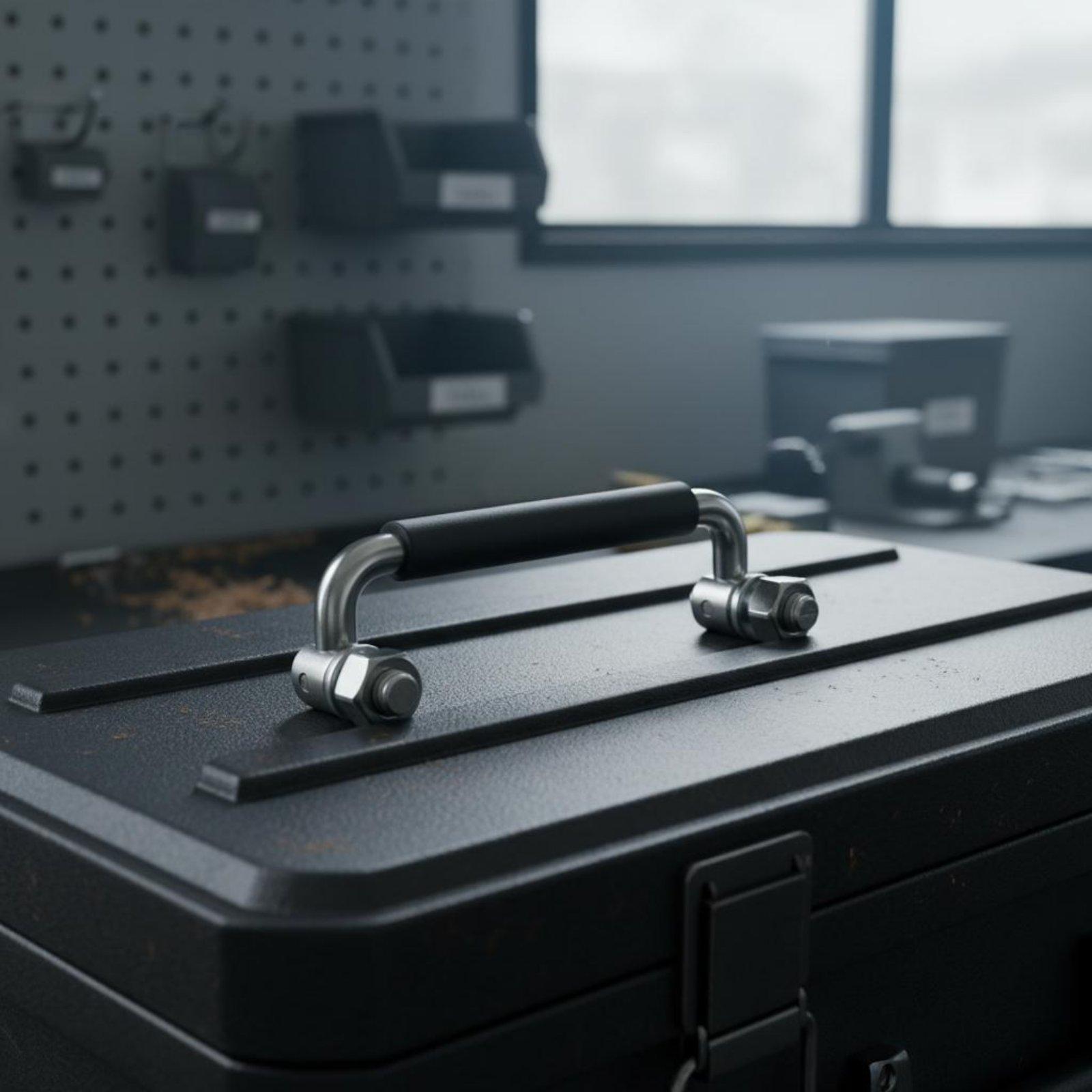 Cabinet Handle Pull - LS506折りたたみ式キャビネットハンドル、工業用強度、省スペース、ツールボックス収納ソリューション用プルハンドル