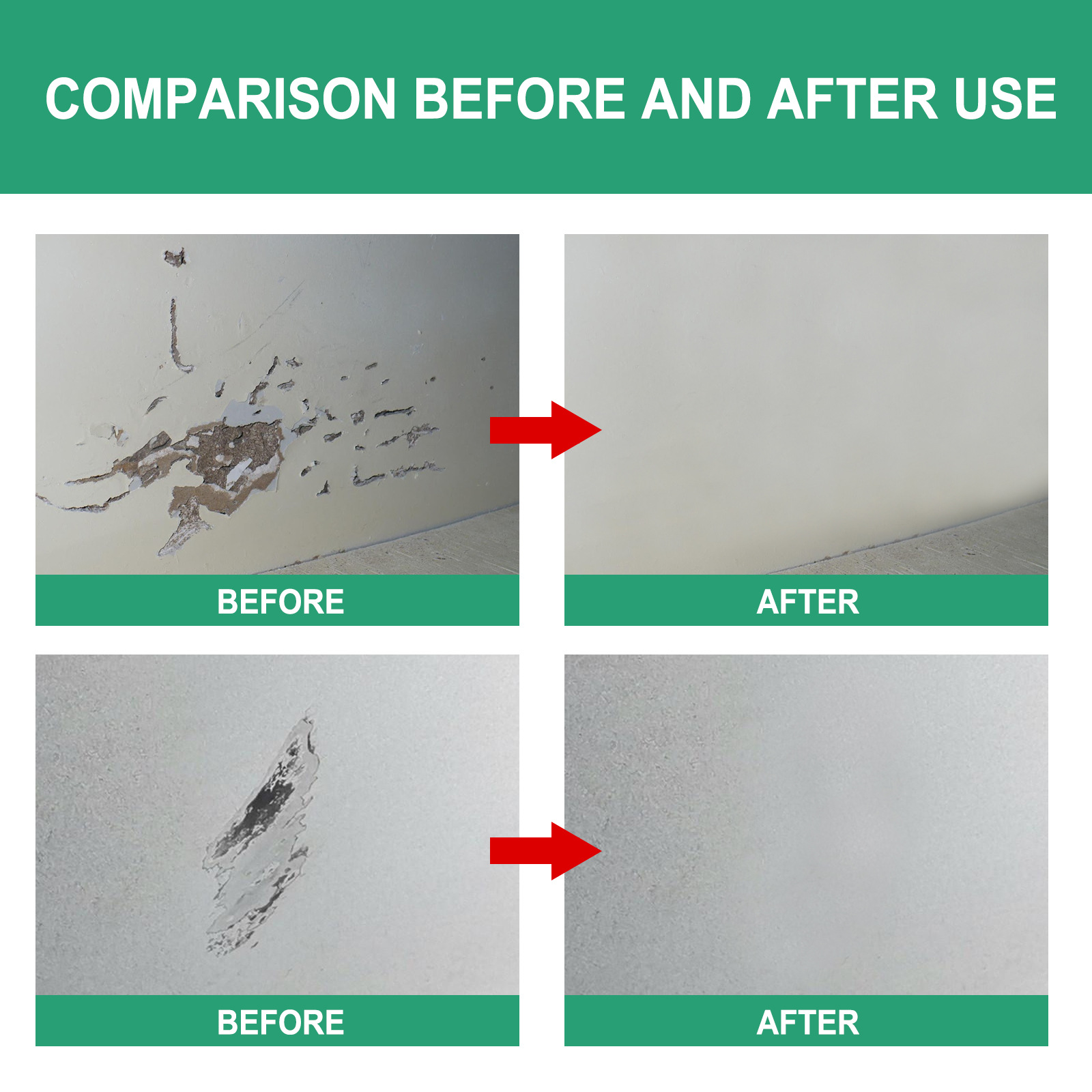 防カビ壁補修剤,漏れ防止,乾式壁穴,塗料の修理,速乾性,復元 - Tile Grout Repair のレビューと価格