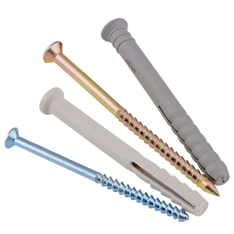 乾式壁アンカーとネジのコンボパック M6 M8 M10 プラ - Drywall Anchor Screw のレビューと価格