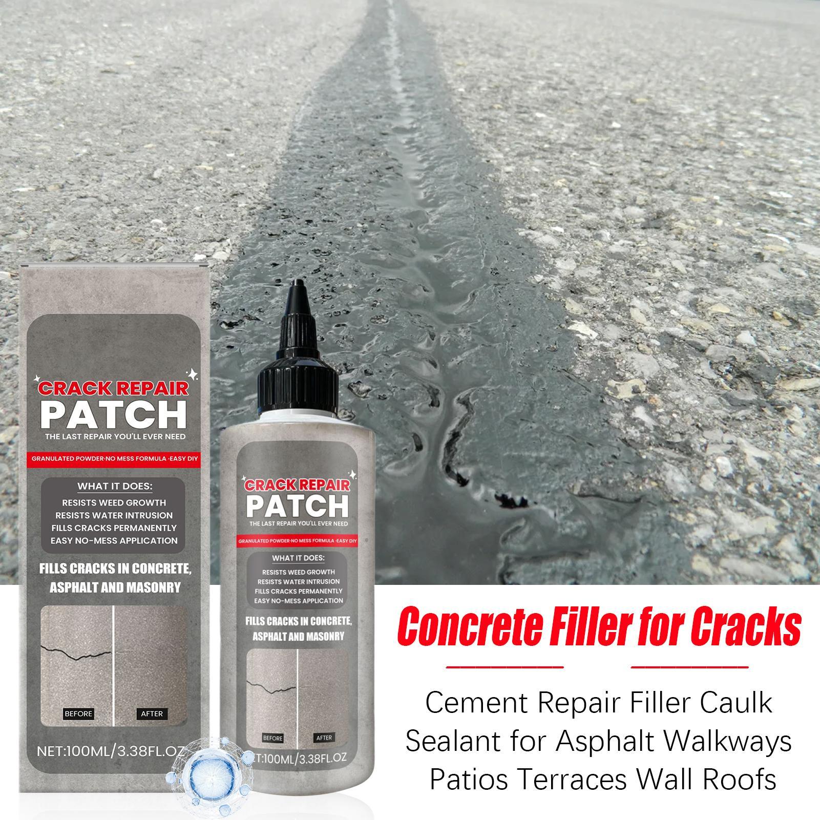 100ml コンクリートひび割れ充填剤 歩道、パティオ、私道 - Tile Grout Repair のレビューと価格