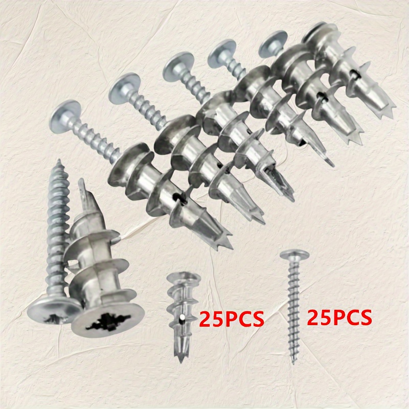ダイヤモンドコーティングされたボードアンカー、スパイラル拡張 - Drywall Anchor Screw のレビューと価格
