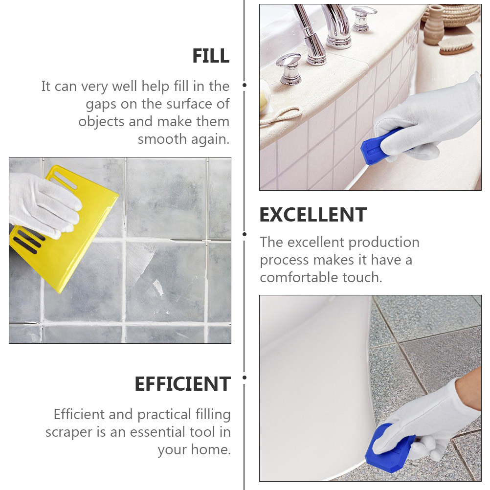 15個入りプレミアムプラスチック製目地スクレーパーツールキッ - Tile Grout Repair のレビューと価格