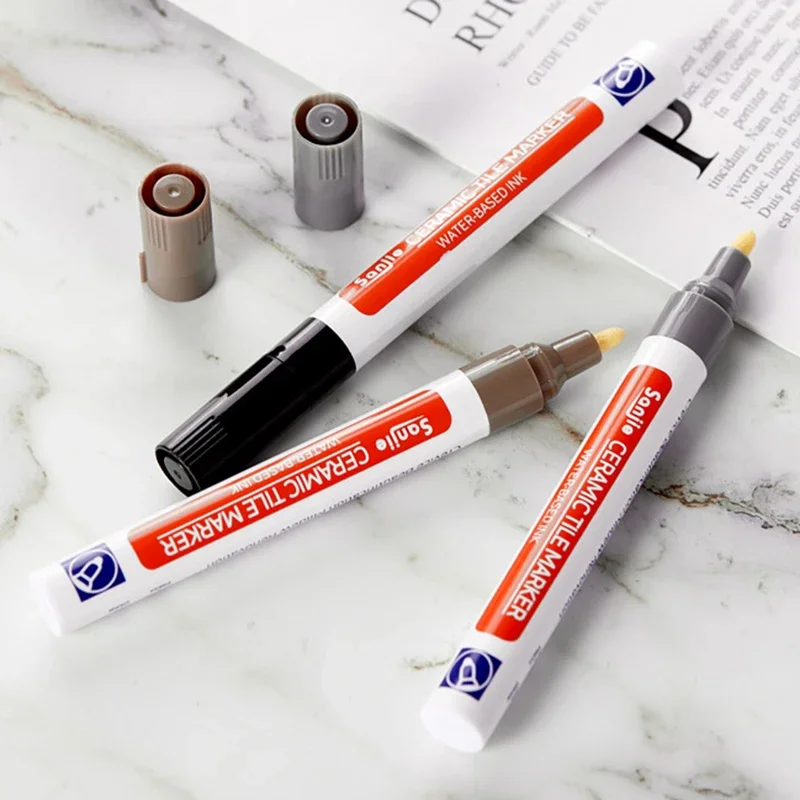 12 色白防水タイルマーカーグラウトペン壁の継ぎ目ペンタイル - Tile Grout Repair のレビューと価格