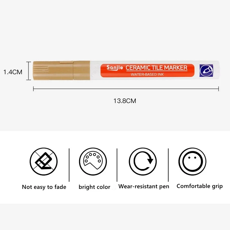 白い防水タイルマーカー目地ペン、浴室の床の除染用壁の継ぎ目修 - Tile Grout Repair のレビューと価格