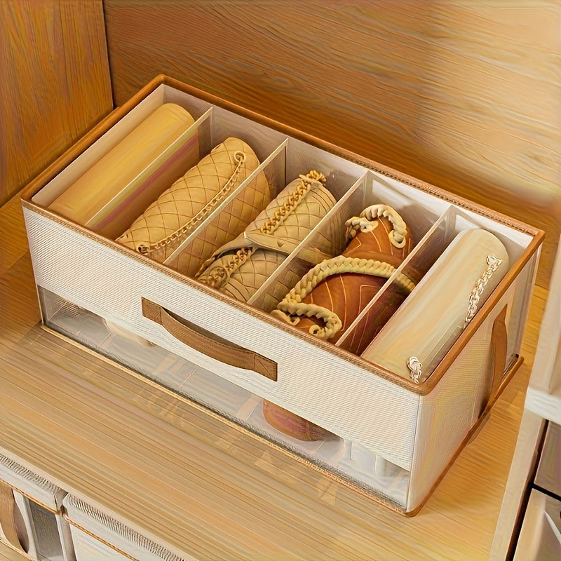 大容量5段オーガナイザー、ハンドル付き不織布収納ボックス、寝 - Cabinet Handle Pull のレビューと価格