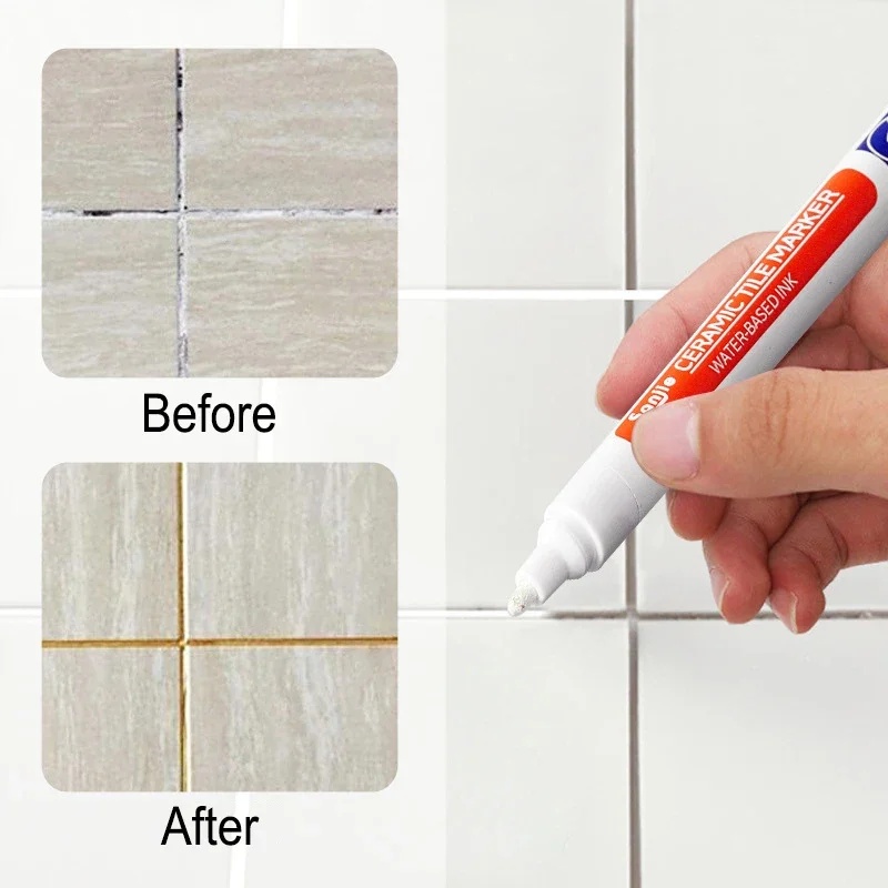 1-3 個 12 色白防水タイルマーカーグラウトペン壁継ぎ目 - Tile Grout Repair のレビューと価格