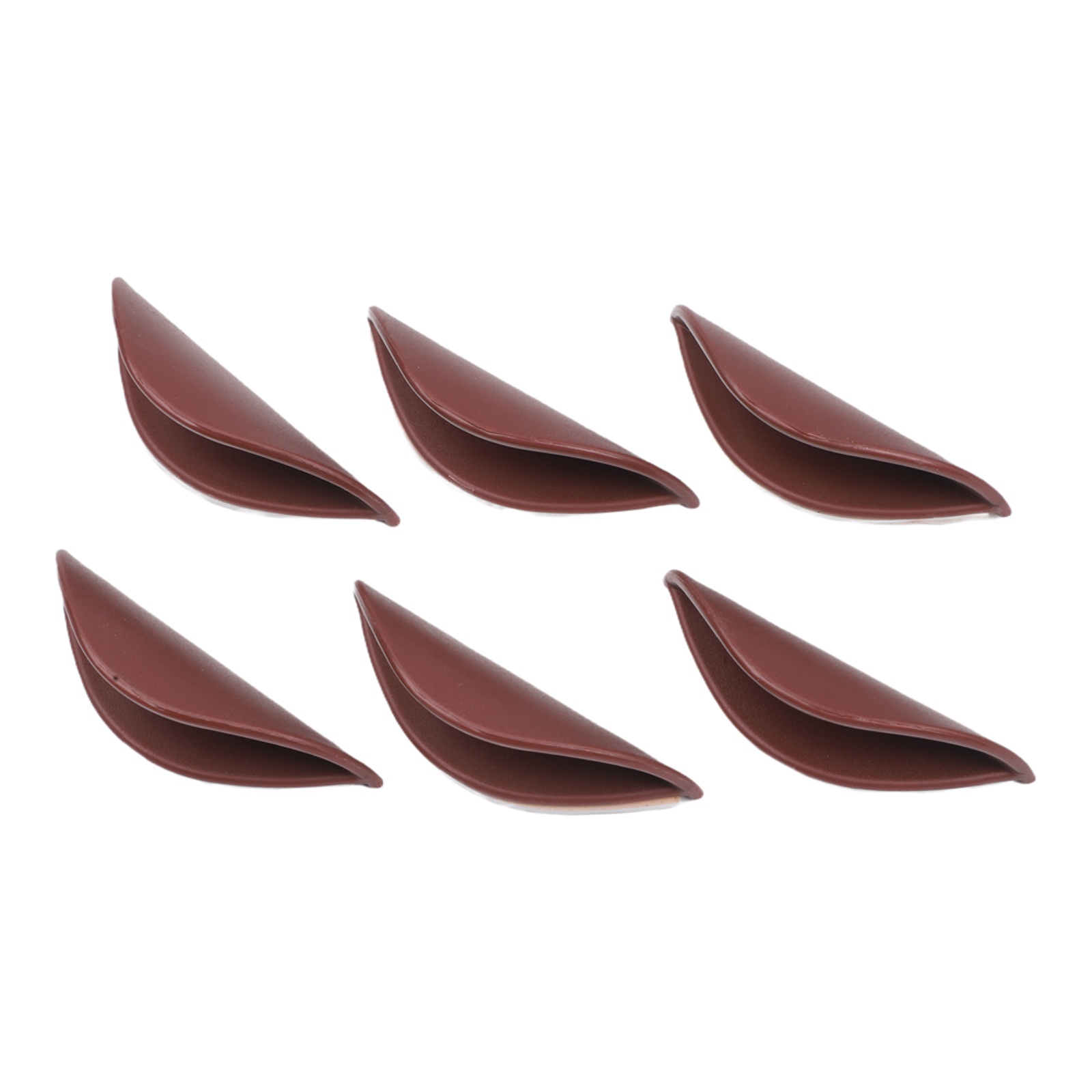 6 個のプラスチック製ドアハンドル、穴あけ不要、キッチン引き - Cabinet Handle Pull のレビューと価格
