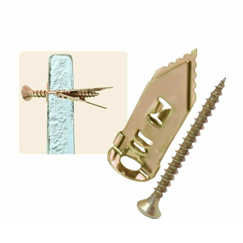石膏ボード用壁取り付けねじ,10ピース/ロット穴,乾式壁アン - Drywall Anchor Screw のレビューと価格