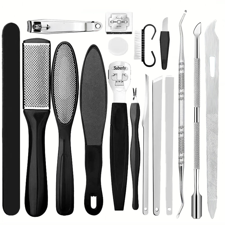 ステンレス製ペディキュアツールセット フットケアキット 足用 - Home Improvement Kit のレビューと価格