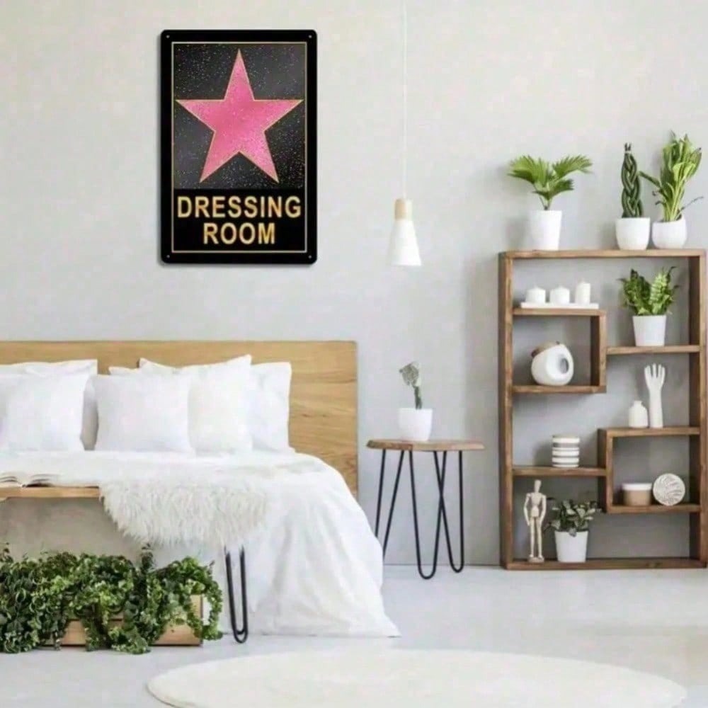 ピンクスターアルミブリキ看板美的壁アート8x12インチかわい - Home Improvement Show のレビューと価格