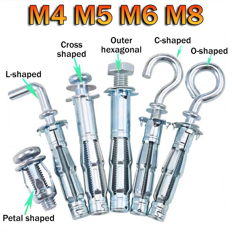 M4 M5-M8 ドライウォールアンカー 石膏ボードキャビテ - Drywall Anchor Screw のレビューと価格
