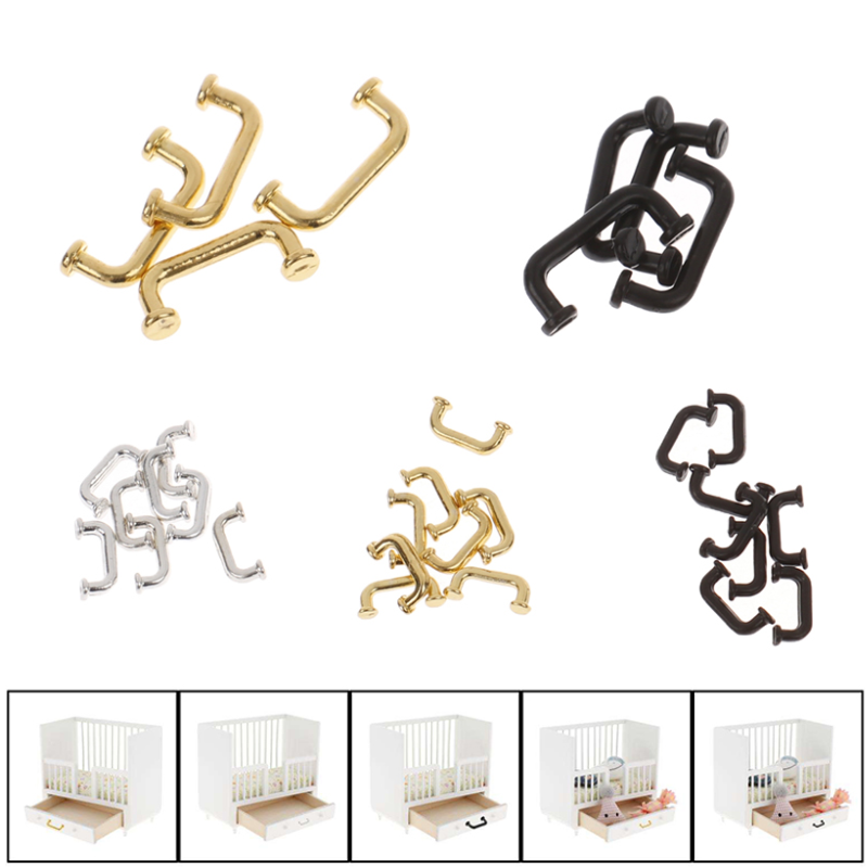 ドアキャビネットクローゼットハンドル、ミニチュア家具アクセサ - Cabinet Handle Pull のレビューと価格