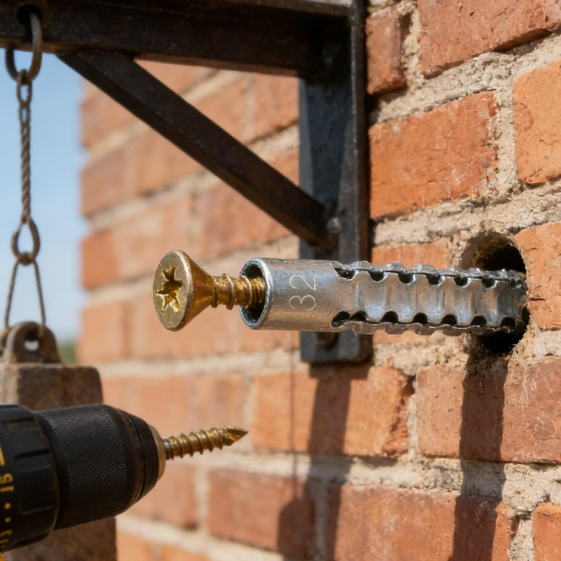 頑丈なスチール製壁アンカー、ネジキット付き、金属チューブ拡張 - Drywall Anchor Screw のレビューと価格